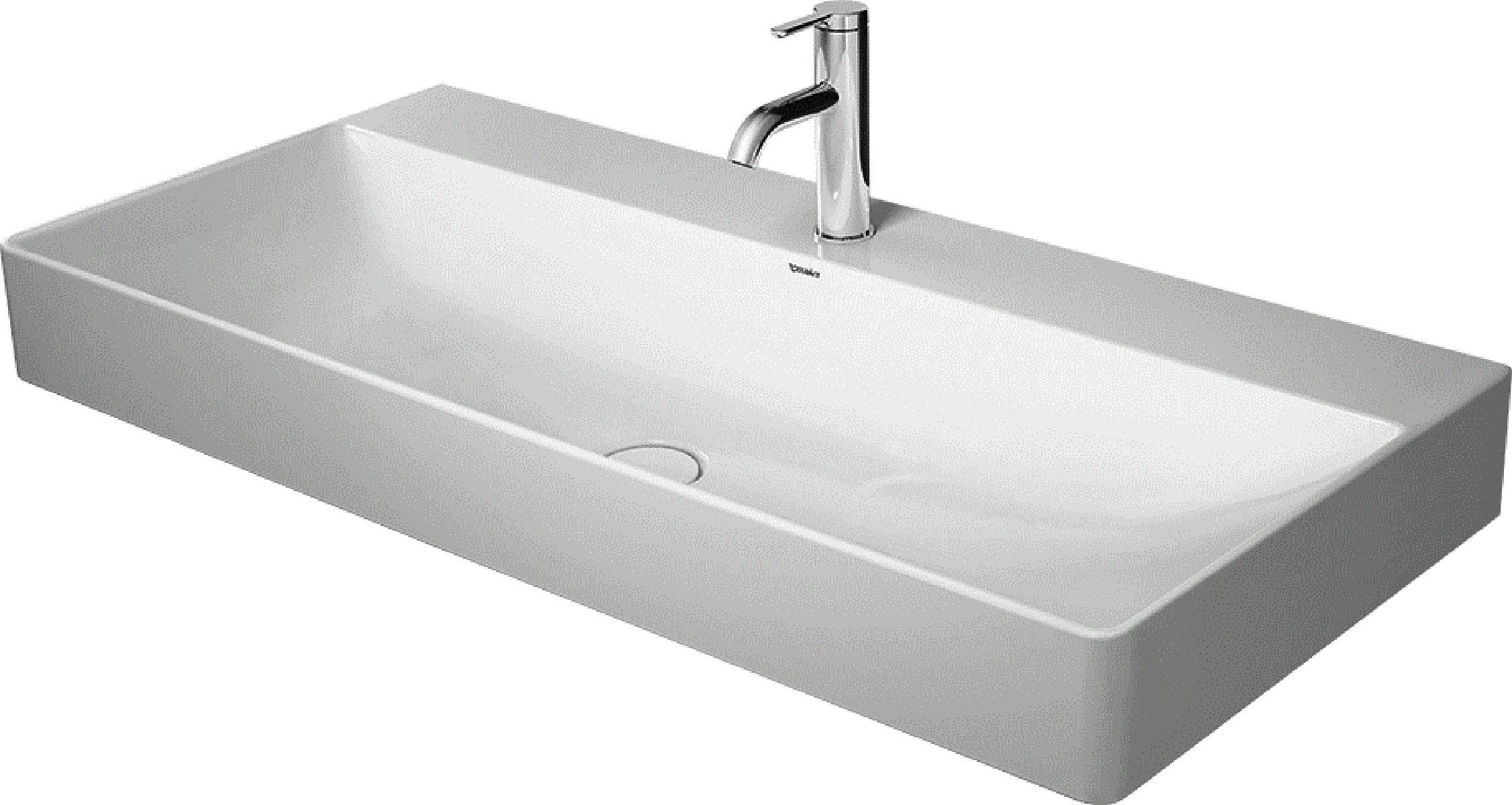 Duravit DuraSquare Tvättställ 1000x470 Utan blandarhål
