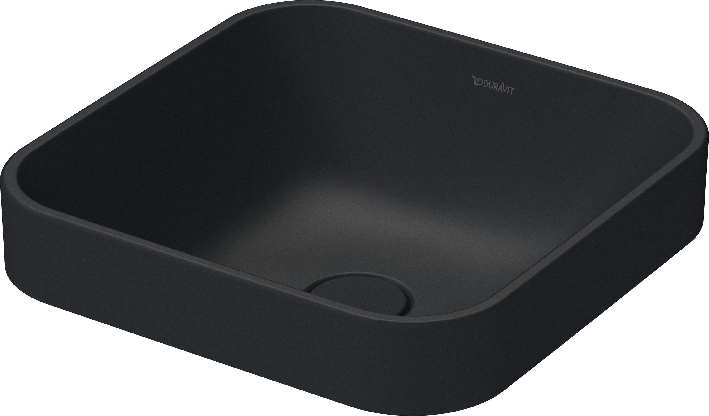 Duravit Happy D.2 Plus Tvättställ 400x400 Antracit matt