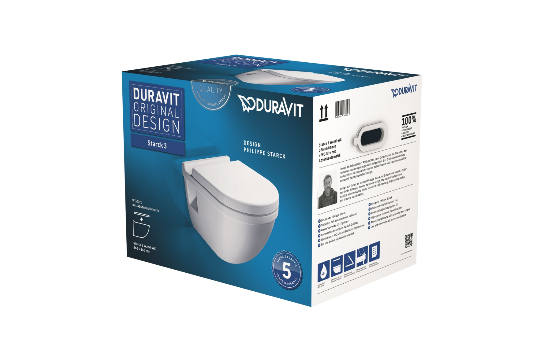 Duravit Starck 3 WC-skål med sits