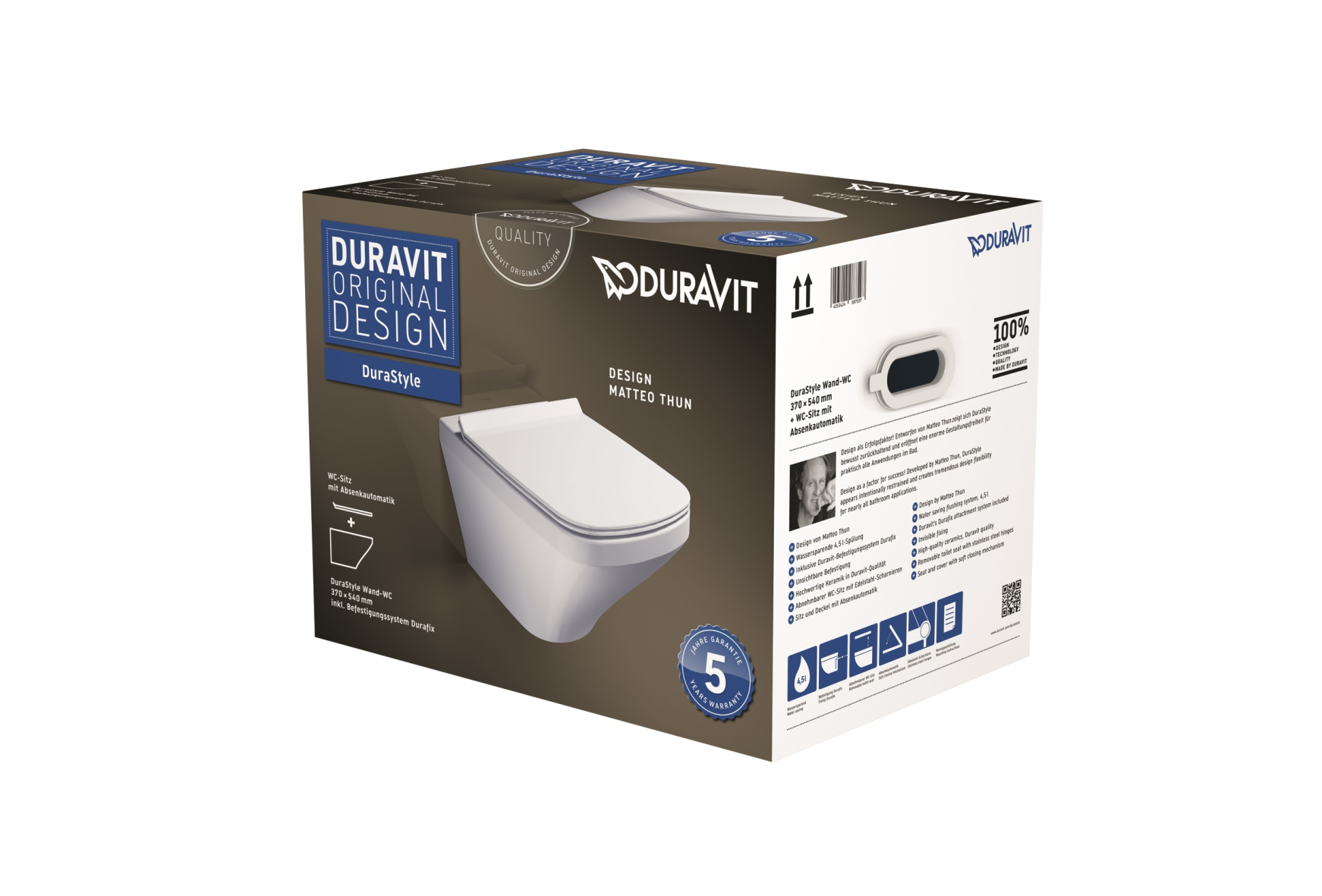 Duravit Durastyle WC-skål med sits