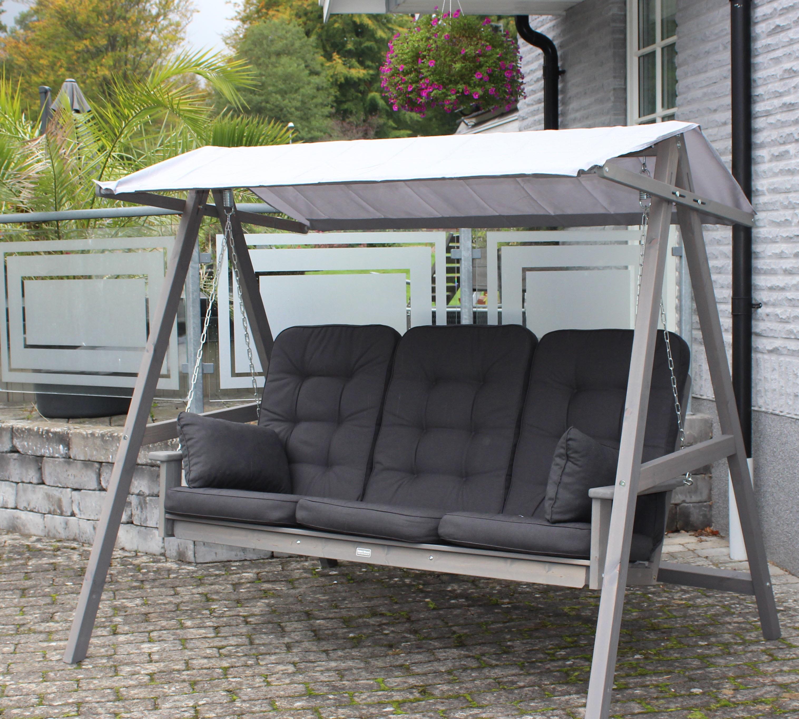 Eden Wood Torekov EW 0969-7 Hammock 3-sits Grå