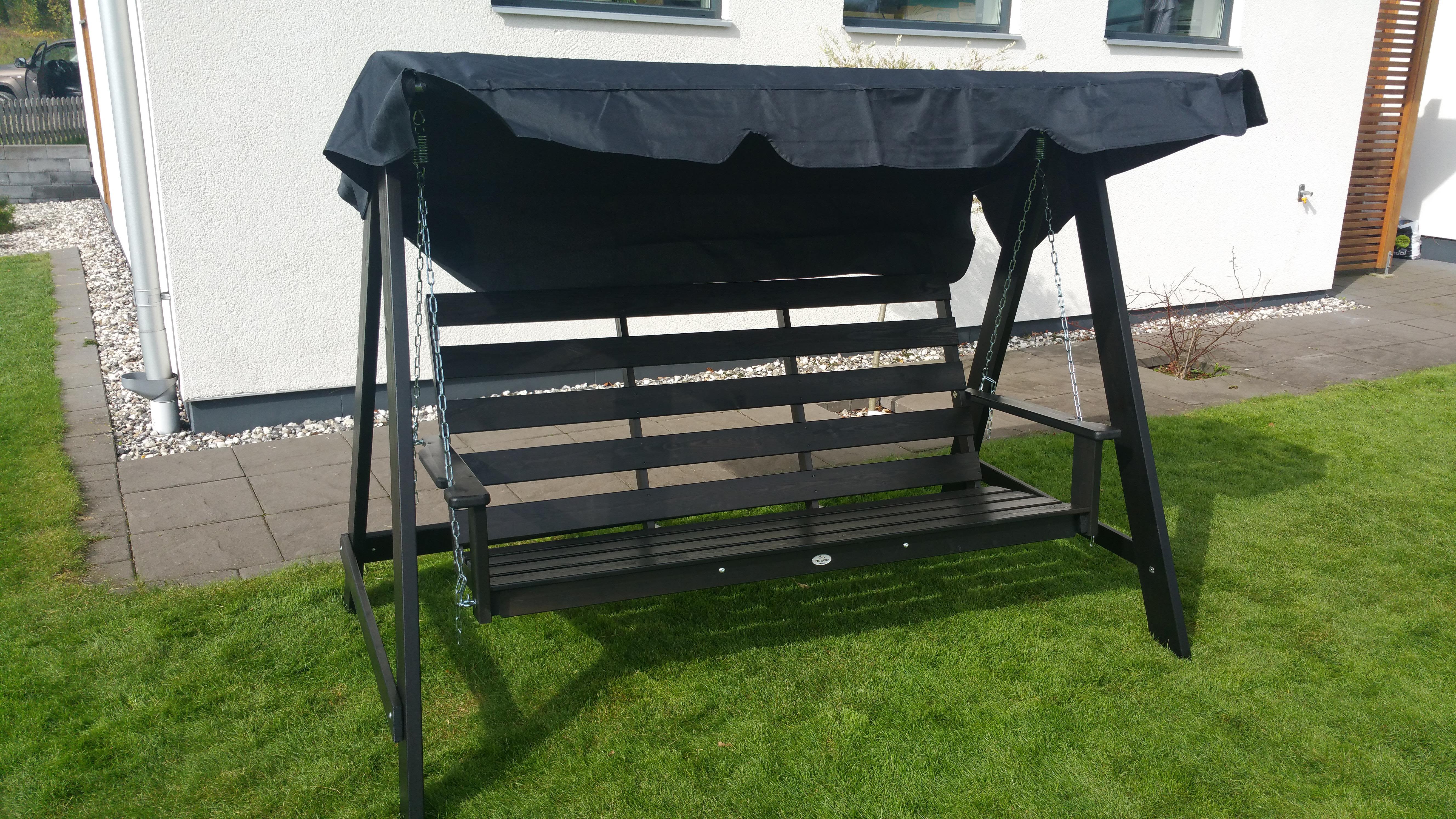 Eden Wood Mellby EW 0953-8 Hammock 3-sits Svart