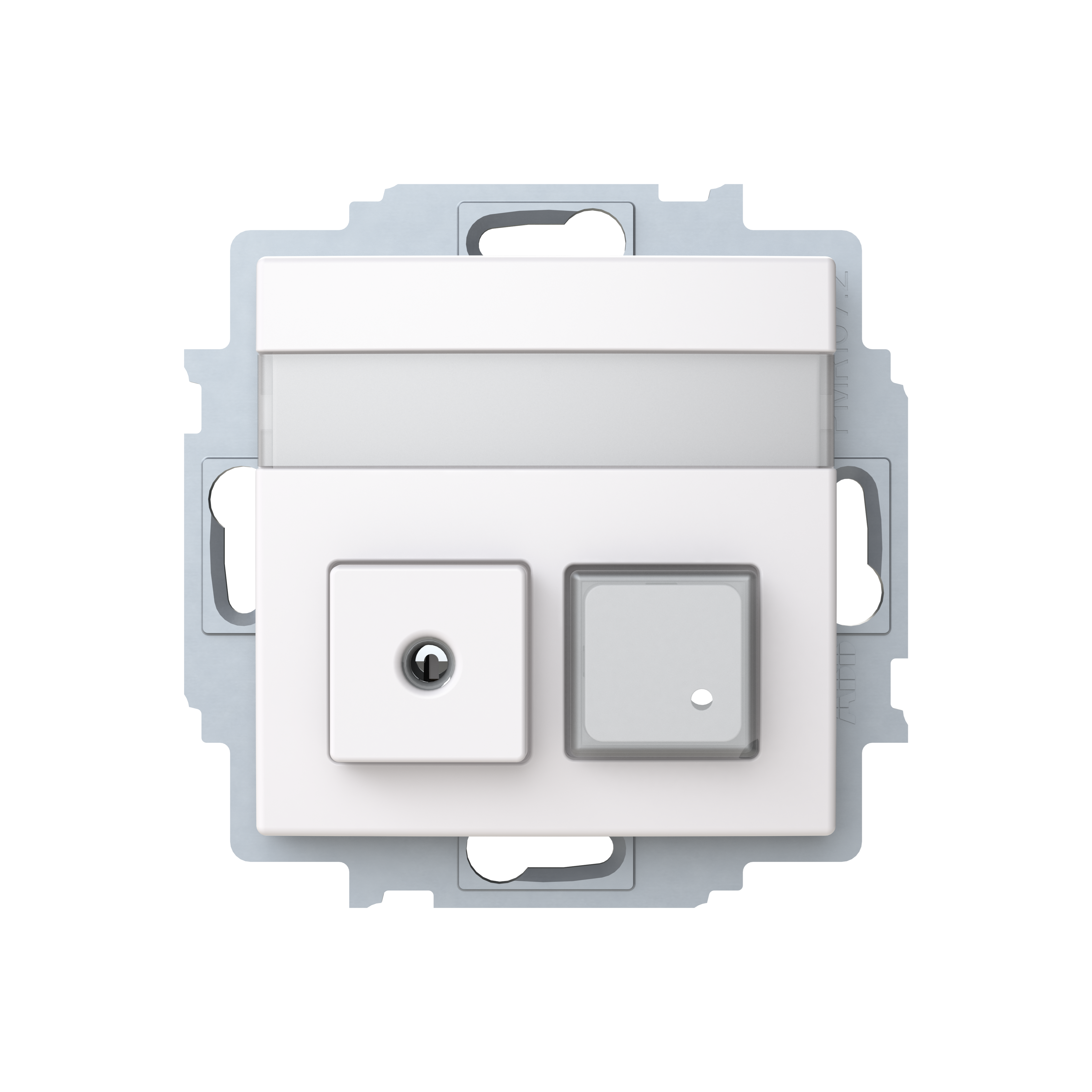 ABB Saga FAP3002-916 Tryckknapp RWC-installation, en knapp, snöre