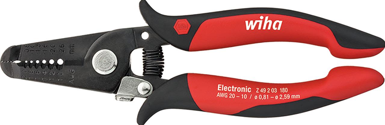 Wiha 33471 Skaltång 165 mm, 0,8-2,6 mm²