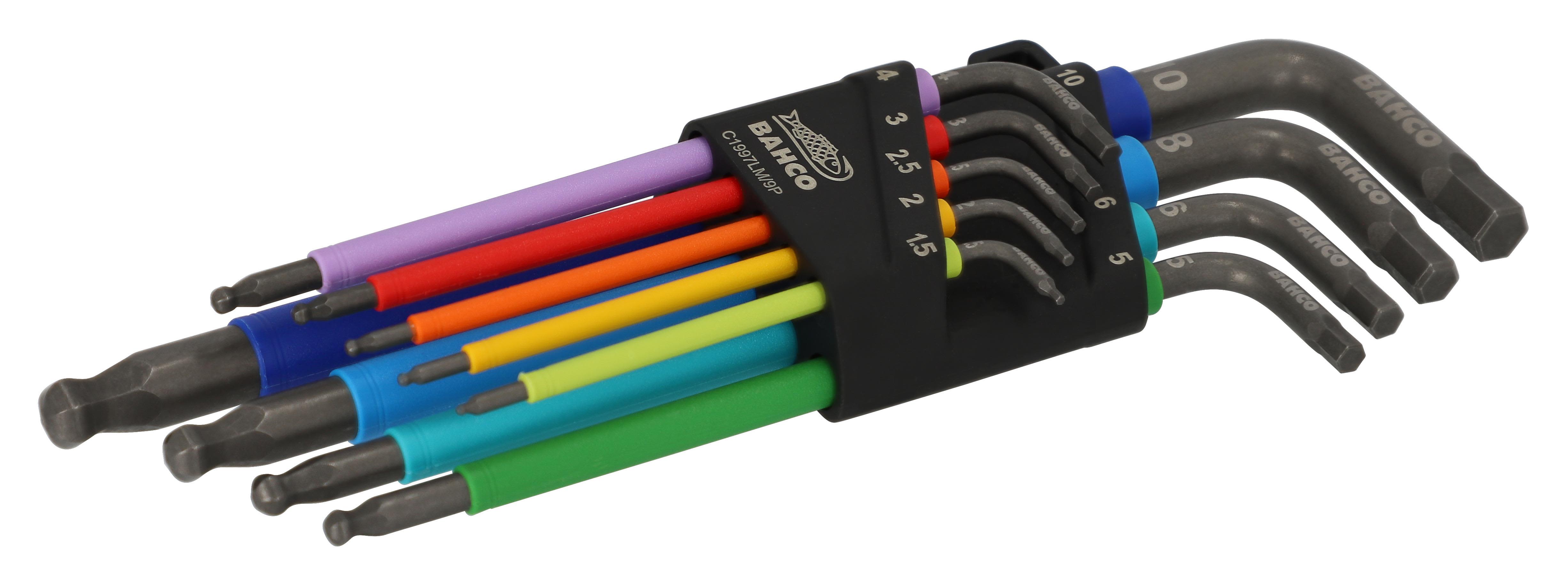 Bahco C1997LM/9P Unbrakonøkkelsett 9 stk
