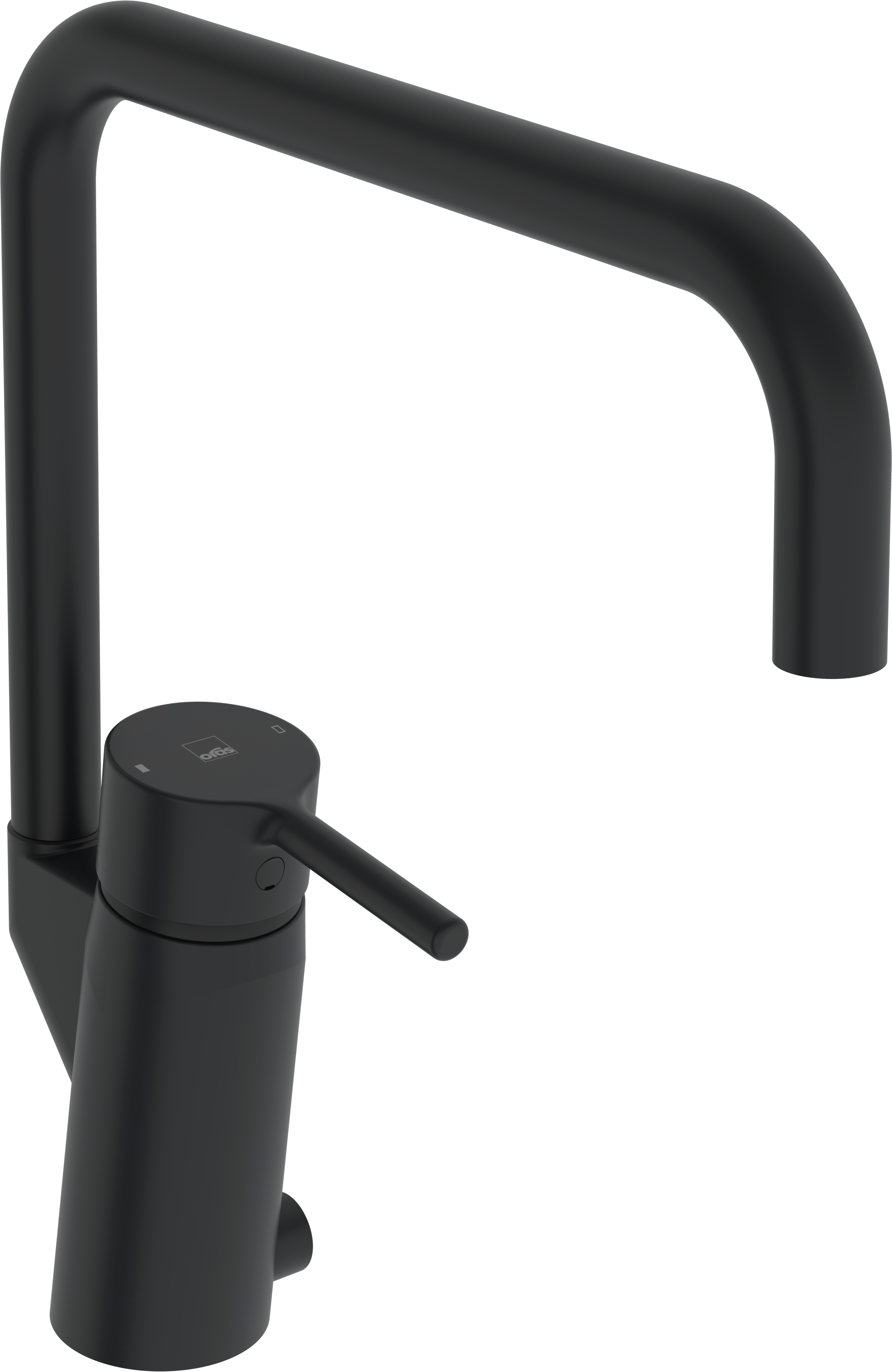 Oras Optima Style 2734FHN-33 Kjøkkenkran med avstenging, Bluetooth Matt svart