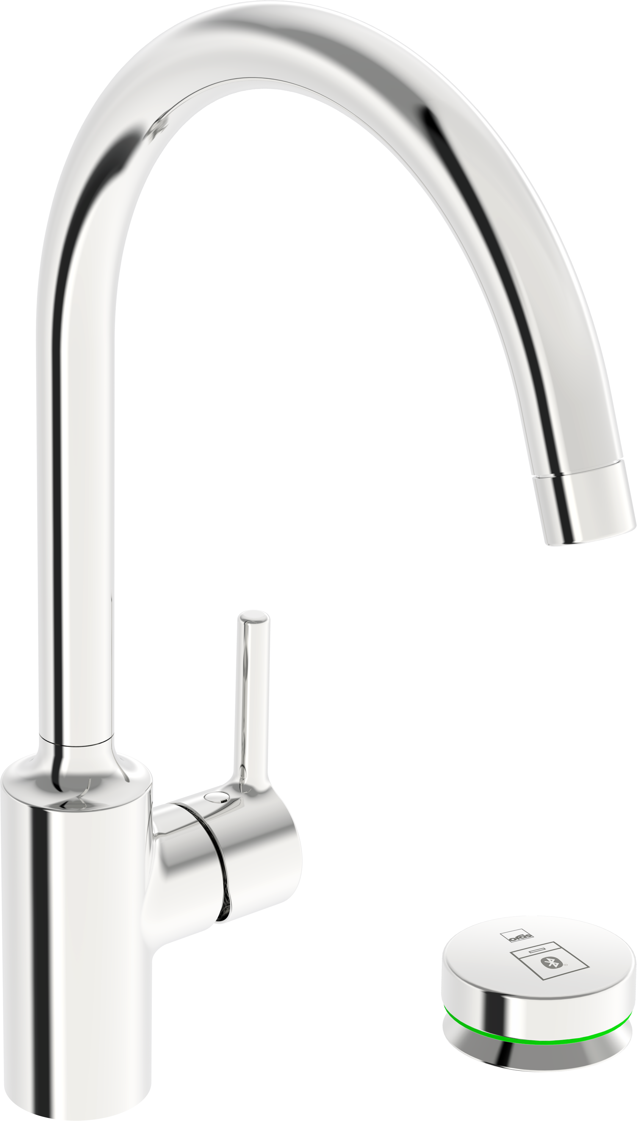 Oras Optima 2639AF Köksblandare med avstängning, Bluetooth Krom