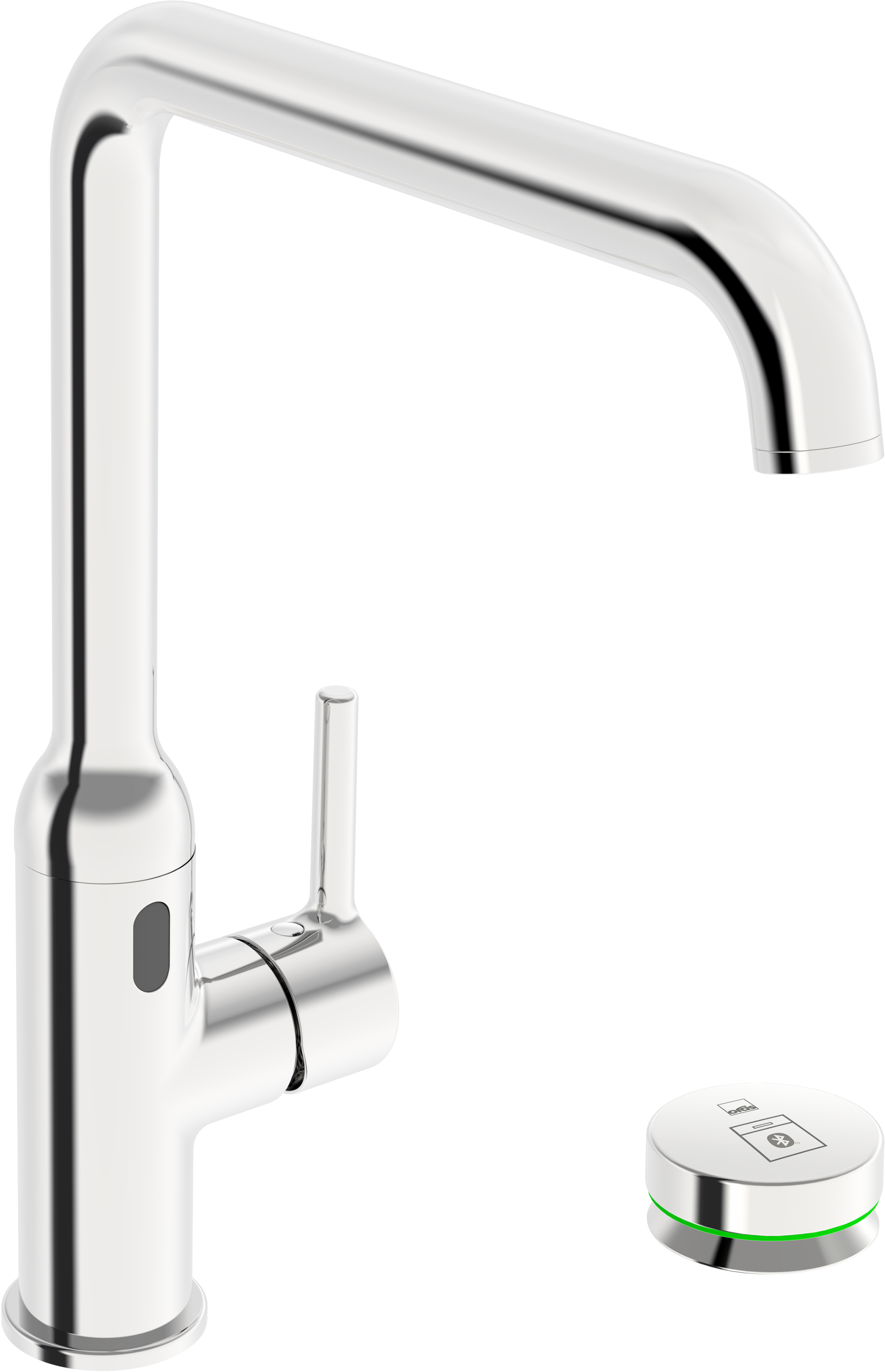 Oras Optima Style Hybrid 2639FHTZ Kjøkkenkran med avstenging, Bluetooth Krom