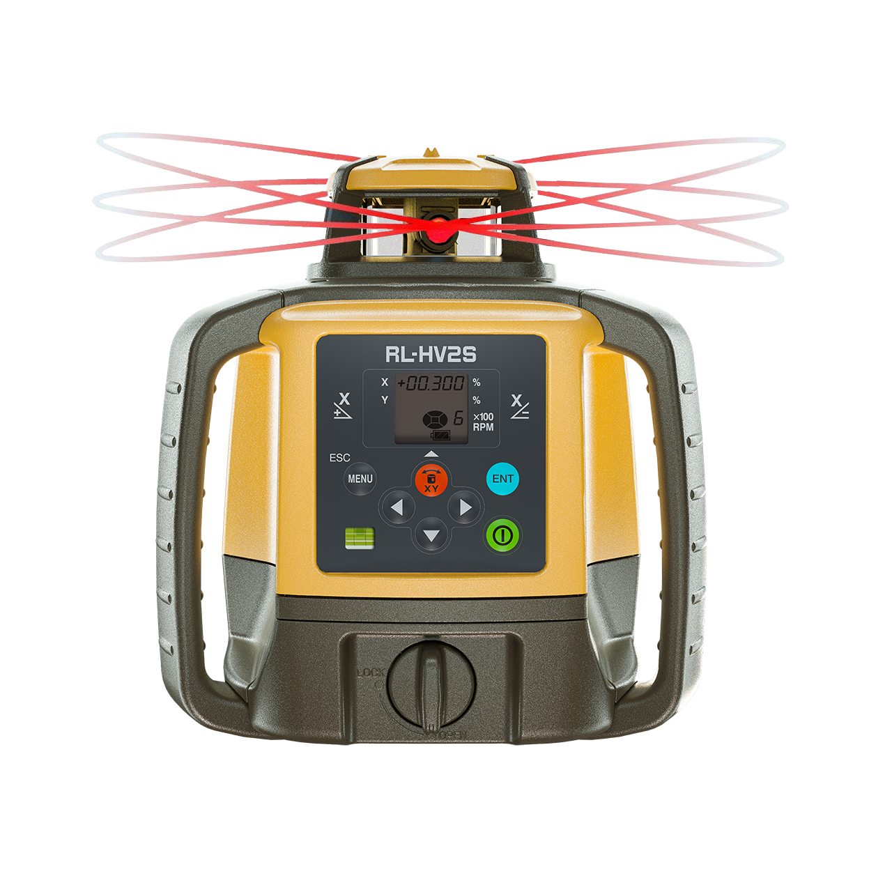 Topcon RL-HV2S Rotationslaser 2-fallslutning