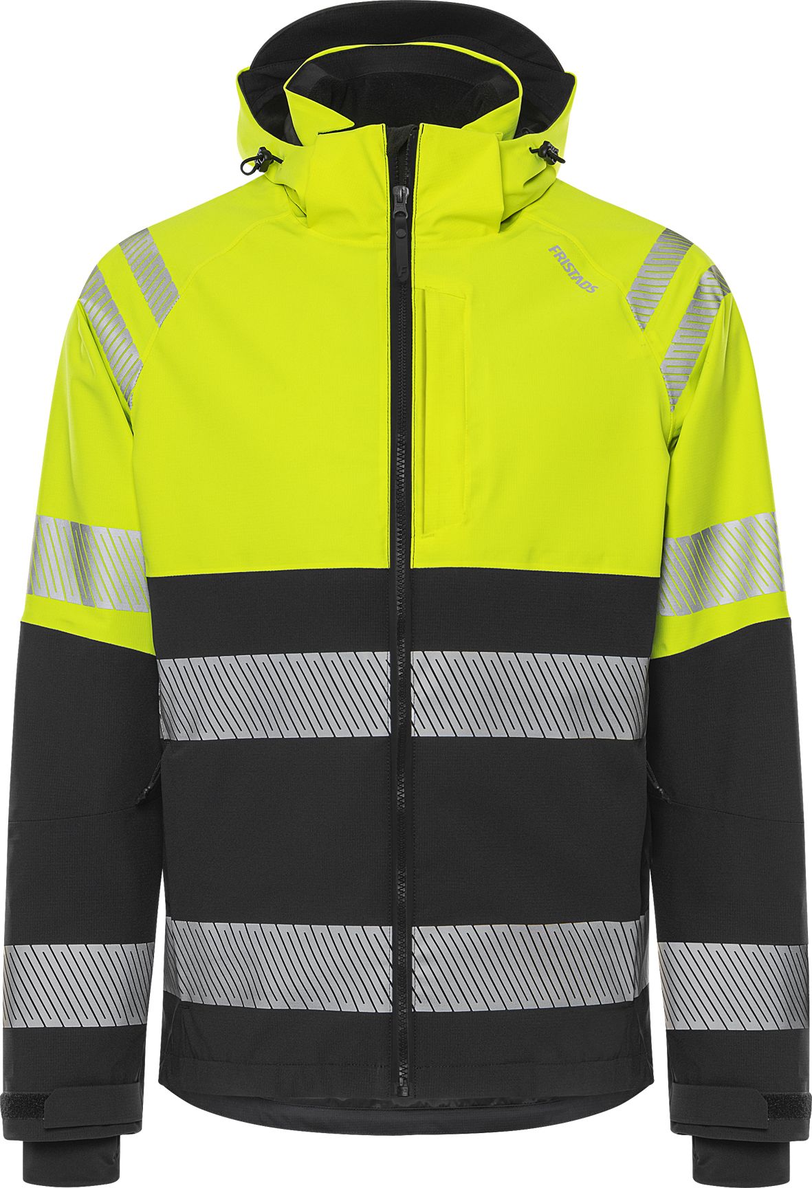 Fristads 4690 GLS Kuoritakki keltainen/musta Keltainen/musta