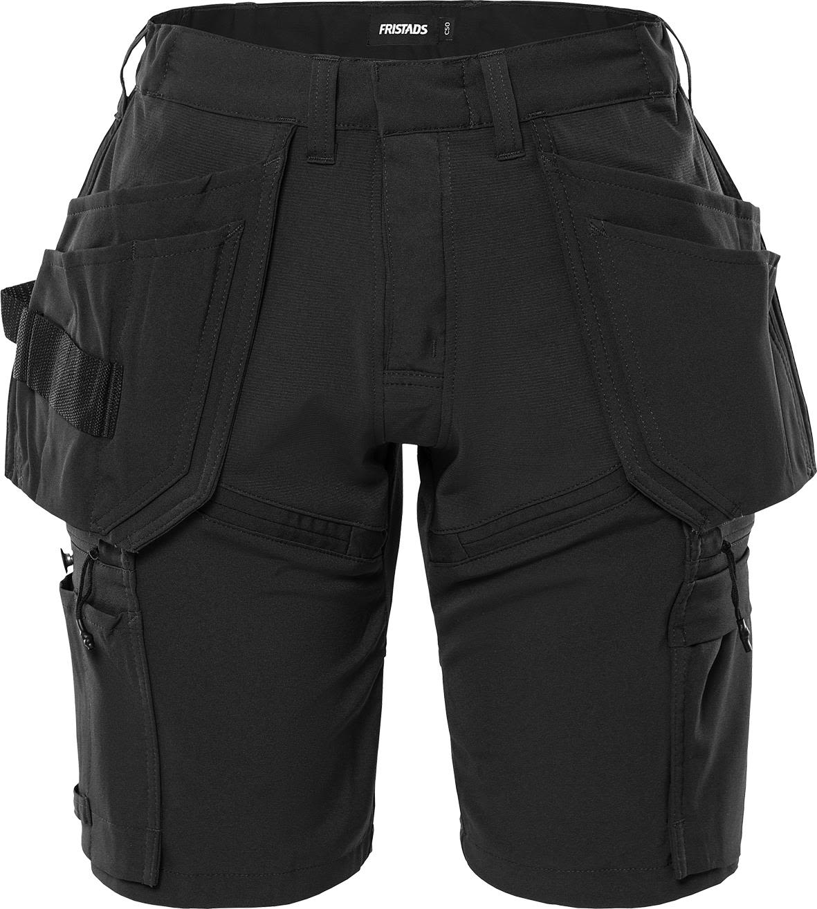 Fristads FR 2601 GLWS Shorts Svart Svart