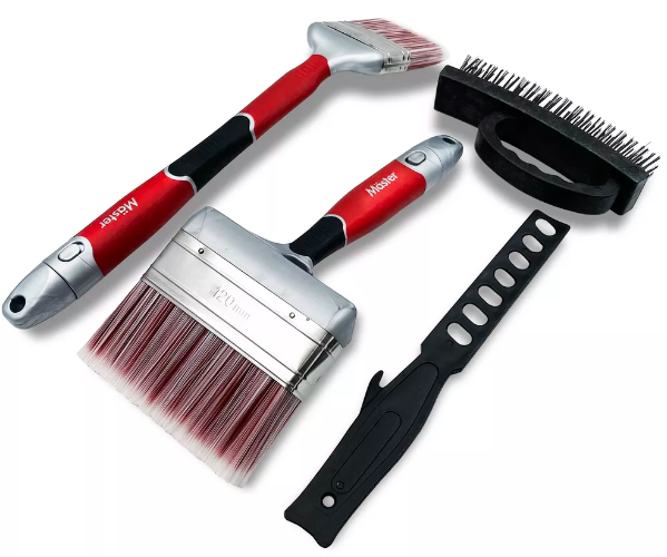 Mäster Superior 8445004 Penselset 70/120 mm, stålborste