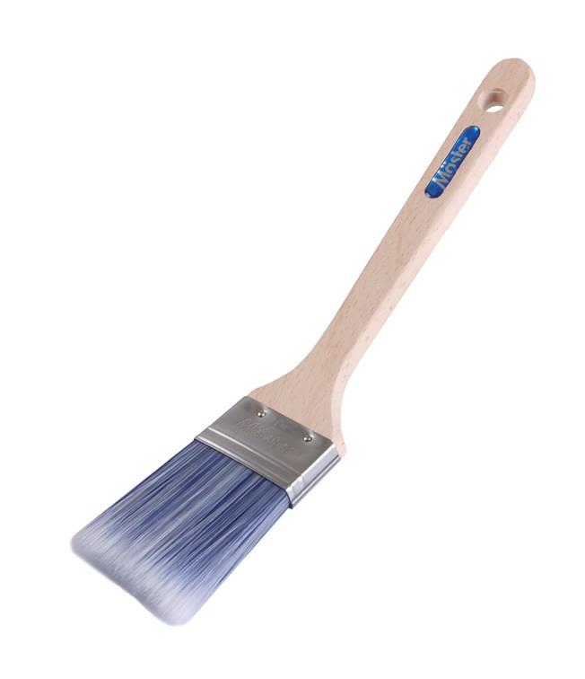 Mäster Max Blue 1695050 Vinkelpensel trä, syntetborst 50 mm