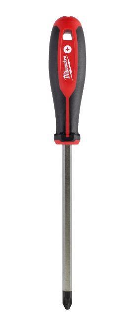 Milwaukee Tri-Lobe Skrutrekker 3-sidig antirullhåndtak PH0 x 75 mm