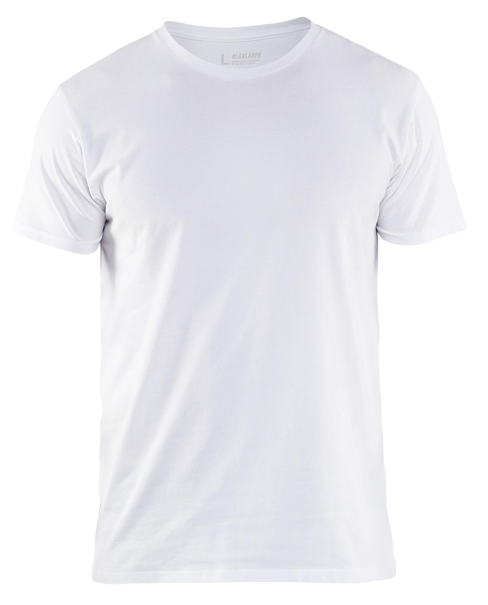 Blåkläder 353310291000M T-shirt vit, slim fit Vit