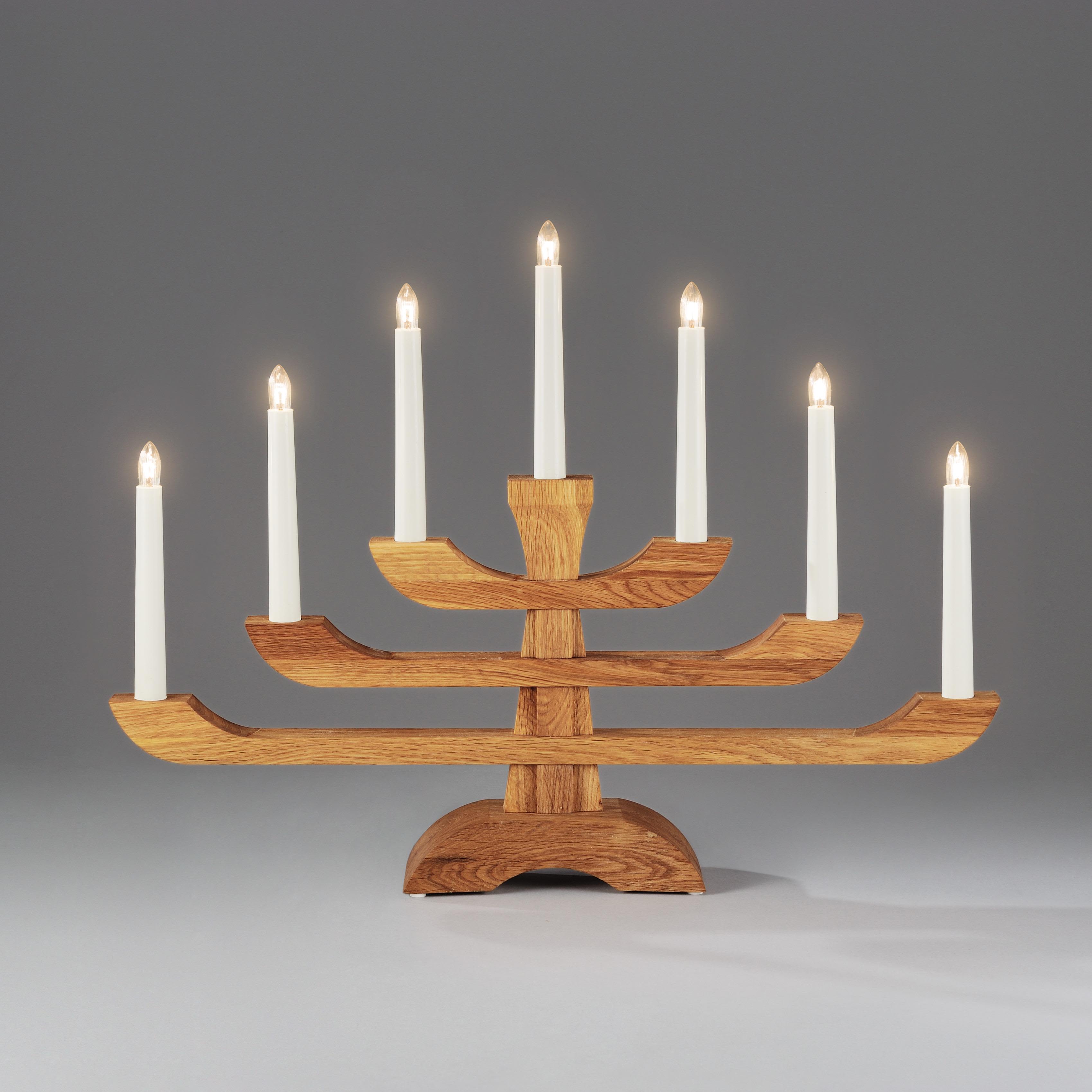 Konstsmide 2531-001 Adventsljusstake 7 ljus Ek