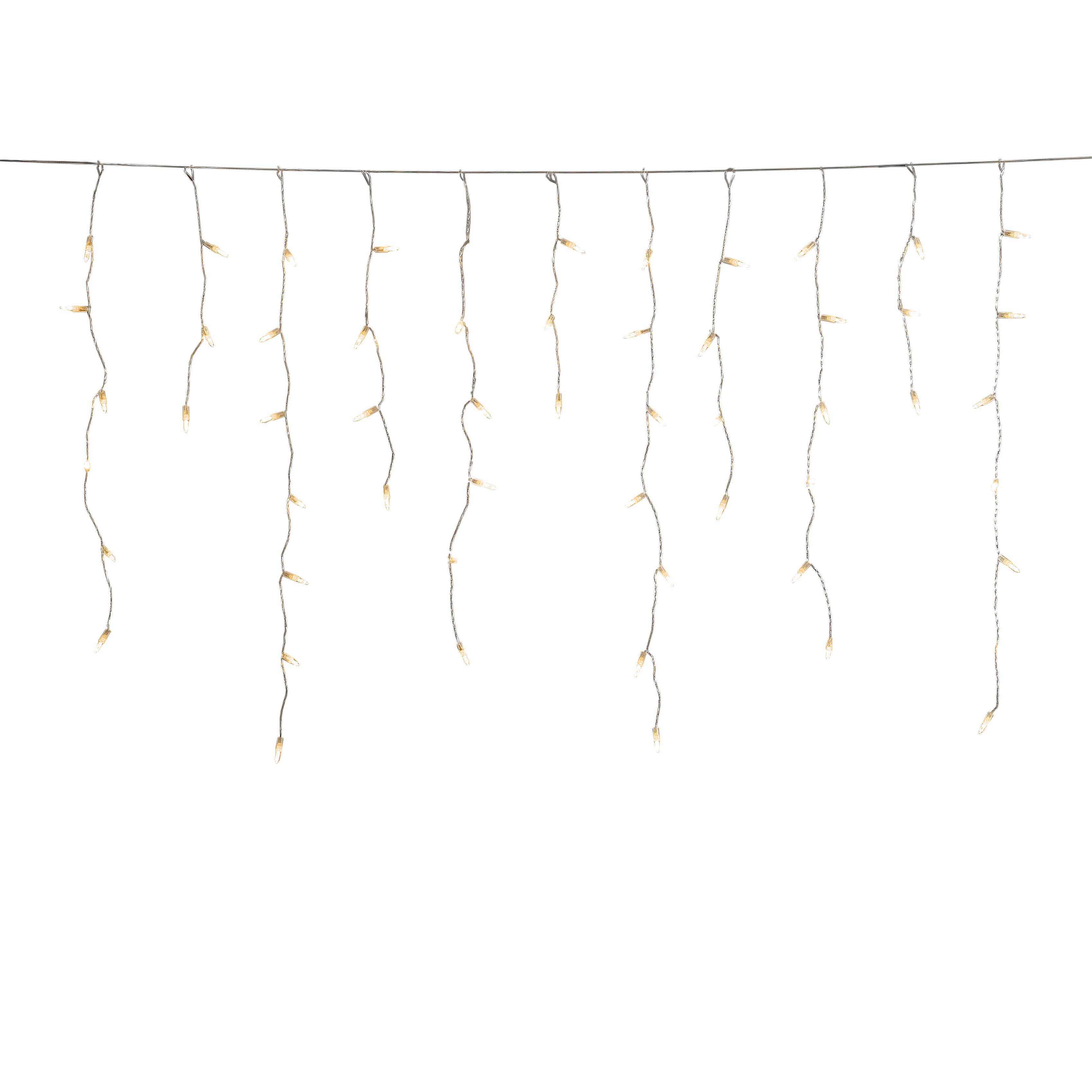 Konstsmide 2741-803 Ljusslinga amber, transparent kabel 3 m