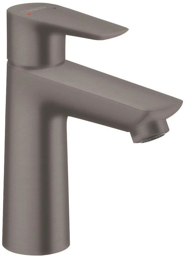 Hansgrohe Talis E 110 71712340 Servantbatteri uten løfteventil, børstet sort krom