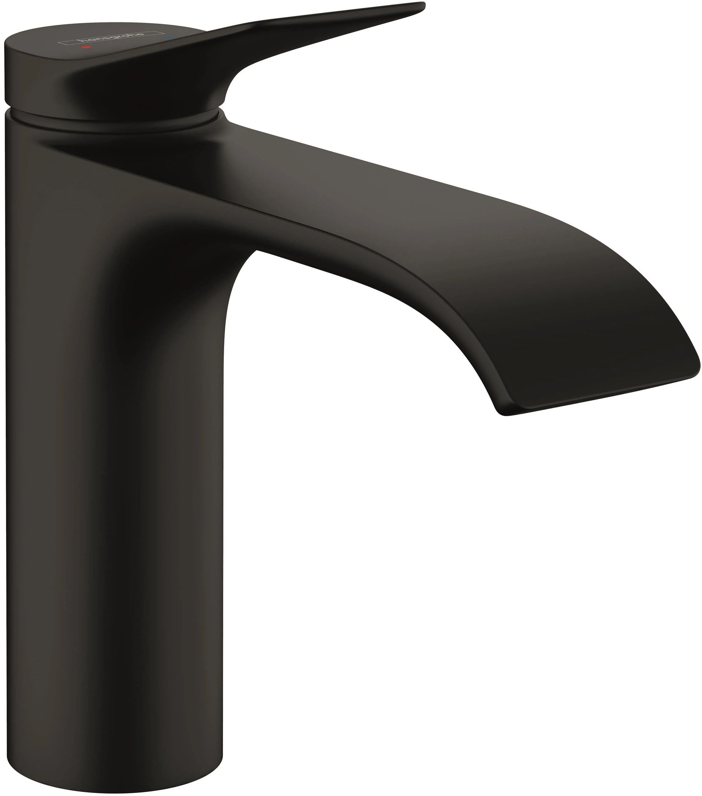 Hansgrohe Vivenis 110 Servantbatteri uten bunnventil Svart