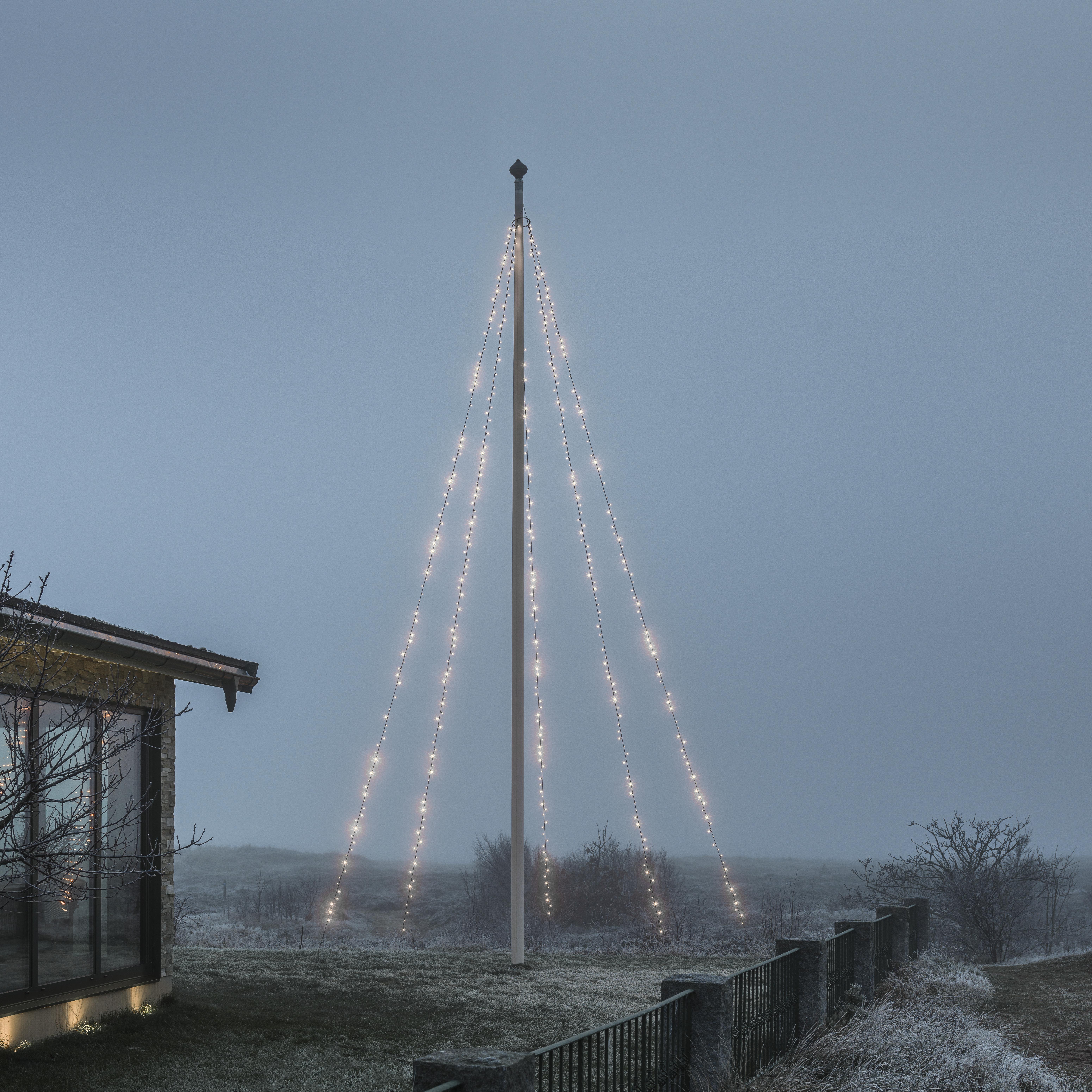 Konstsmide 4781-137 Flagstangsslynge 8 m, frosthvide