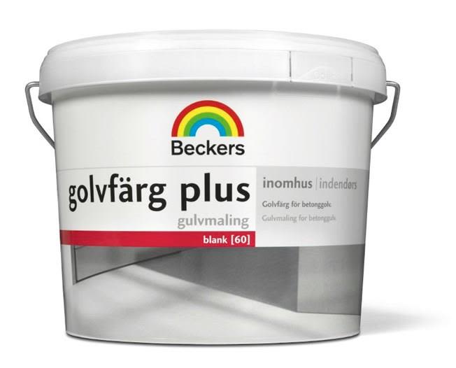 Beckers Plus Golvfärg blank Valfri kulör