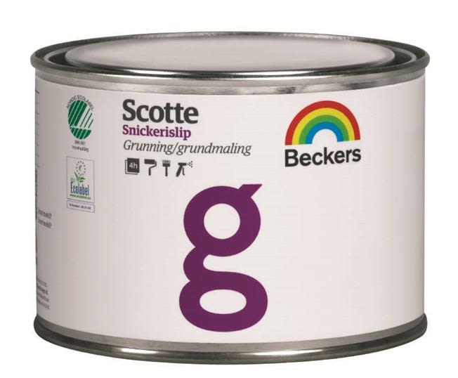 Beckers Scotte Snickerislip Grundfärg Vit