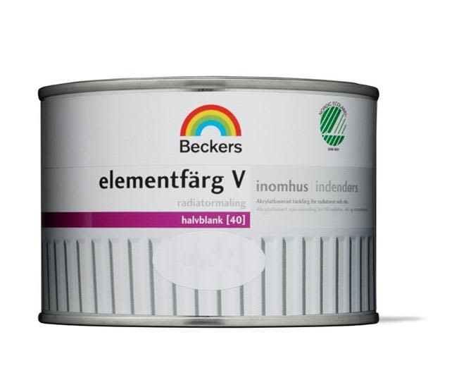 Beckers V 050545 Elementfärg halvblank Antikvit