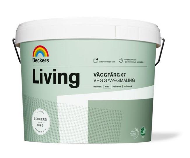 Beckers Living 07 Väggfärg matt Antikvit