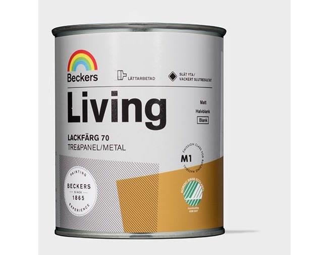 Beckers Living Lackfärg blank Svart