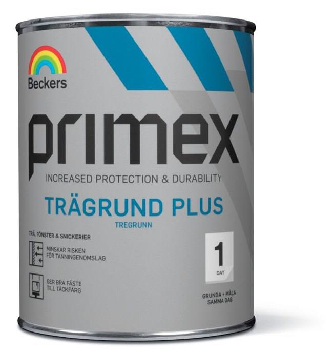 Beckers Primex Trägrund Plus Grundfärg Vit