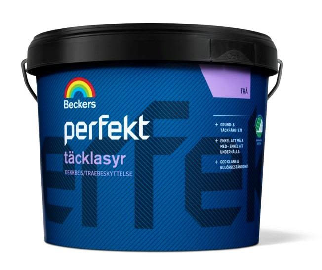 Beckers Perfekt Täcklasyr halvblank Utevit