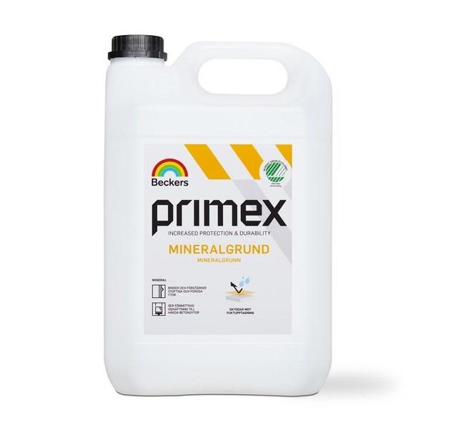 Beckers Primex Mineralgrund Grundfärg 5 l