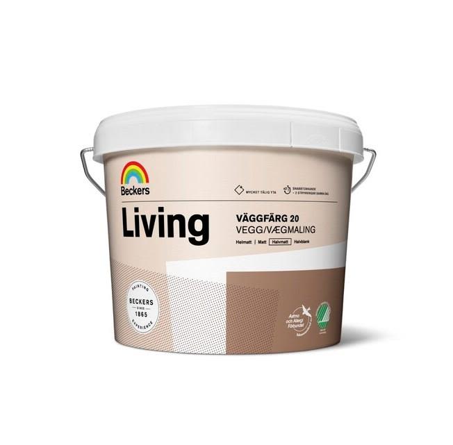 Beckers Living 20 Väggfärg halvmatt Antikvit
