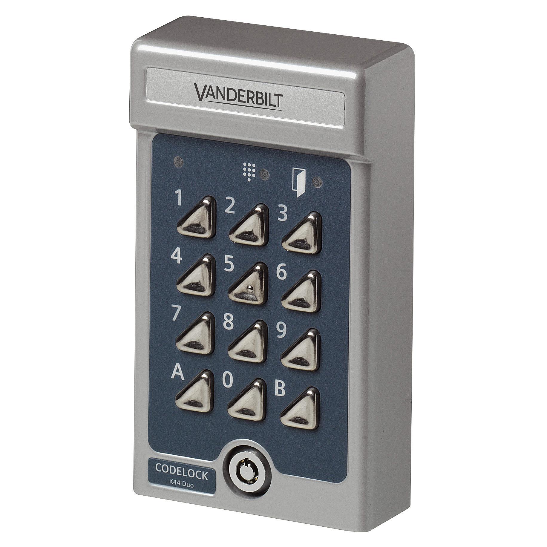 Vanderbilt V44 Duo Kodlås två reläer