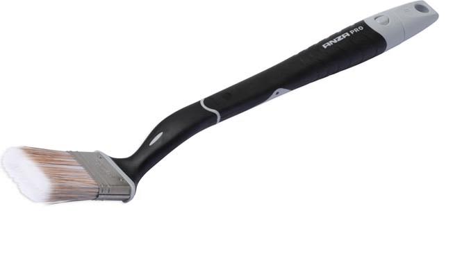 Anza Ergo Super Soft 194870 Vinkelpensel lång, ergonomisk 75 mm