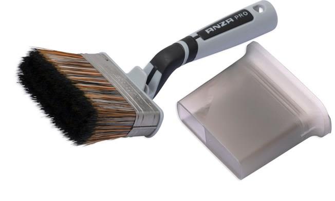 Anza Ergo Super Effective 304100 Fasadpensel vinklad, ergonomisk 100 mm