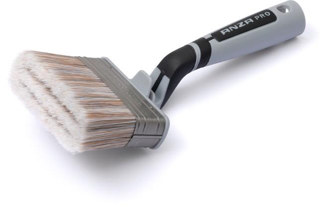 Anza Ergo Super Soft 304392 Fasadpensel vinklad, ergonomisk 120 mm