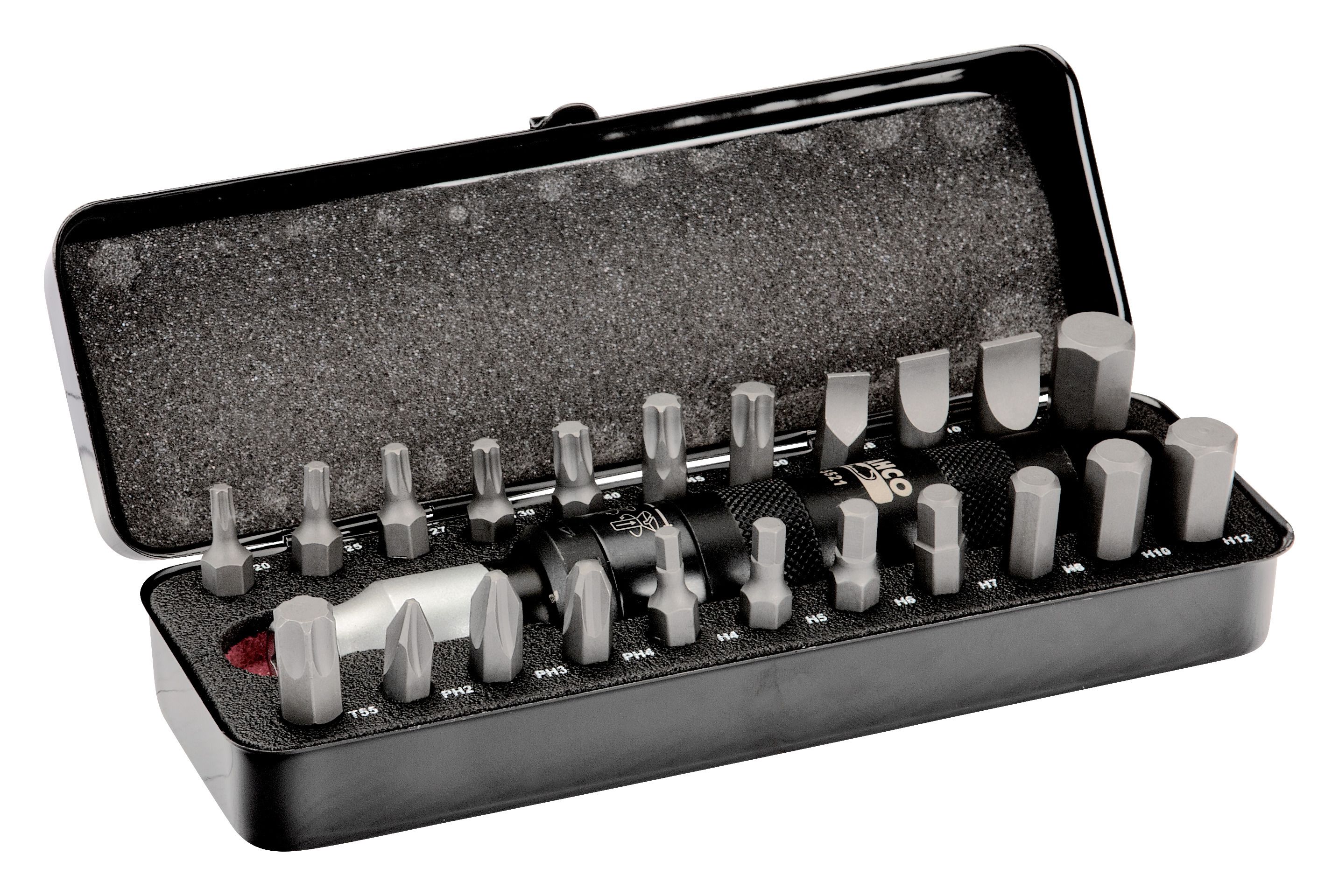 BAHCO bit assortment phillips slotted hex and torx® screws