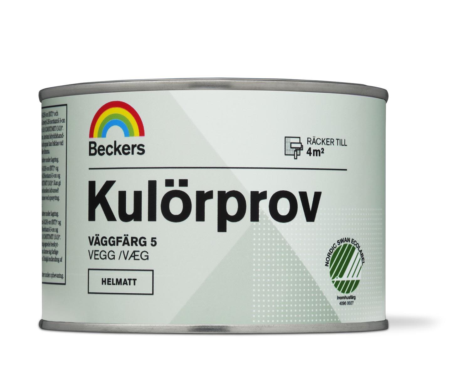 Beckers Inne Kulörprov Inomhus