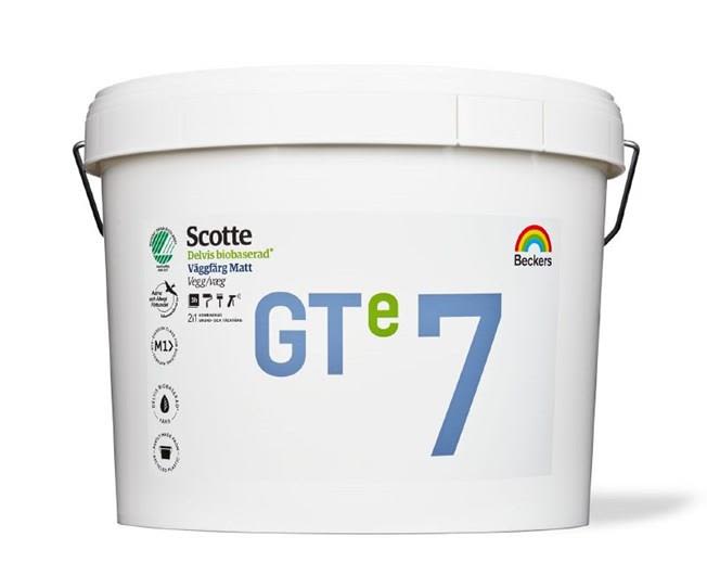 Beckers Scotte GTe 7 Grund- och täckfärg matt Vit