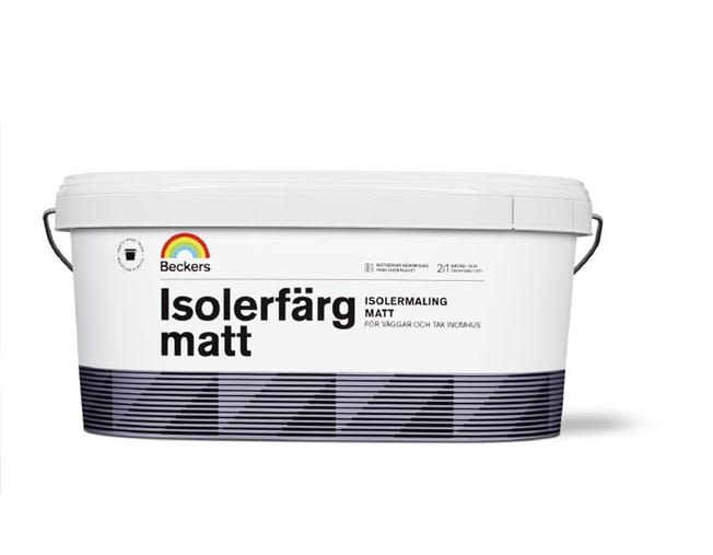 Beckers 710017247 Isolerfärg helmatt Vit