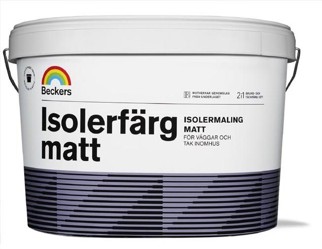 Beckers 710017248 Isolerfärg helmatt Vit
