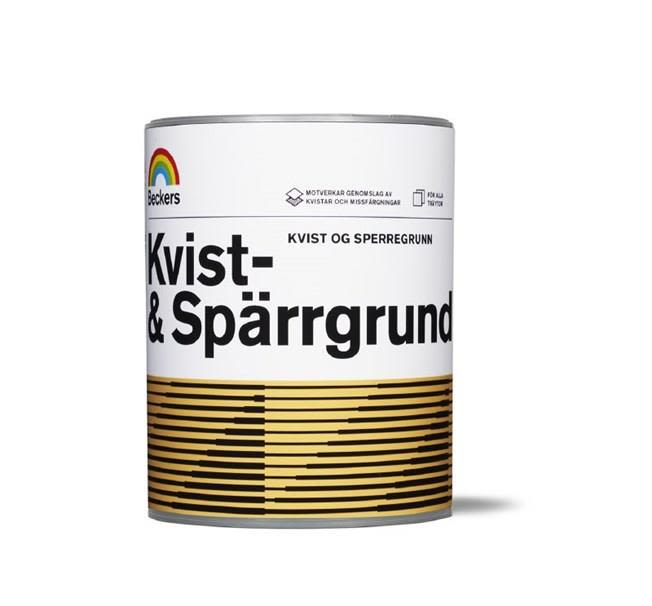 Beckers 710017529 Kvist- och spärrgrund matt Vit
