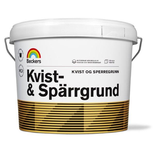 Beckers 710017530 Kvist- och spärrgrund matt Vit