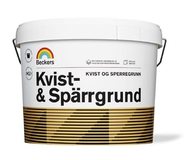 Beckers 710017531 Kvist- och spärrgrund matt Vit