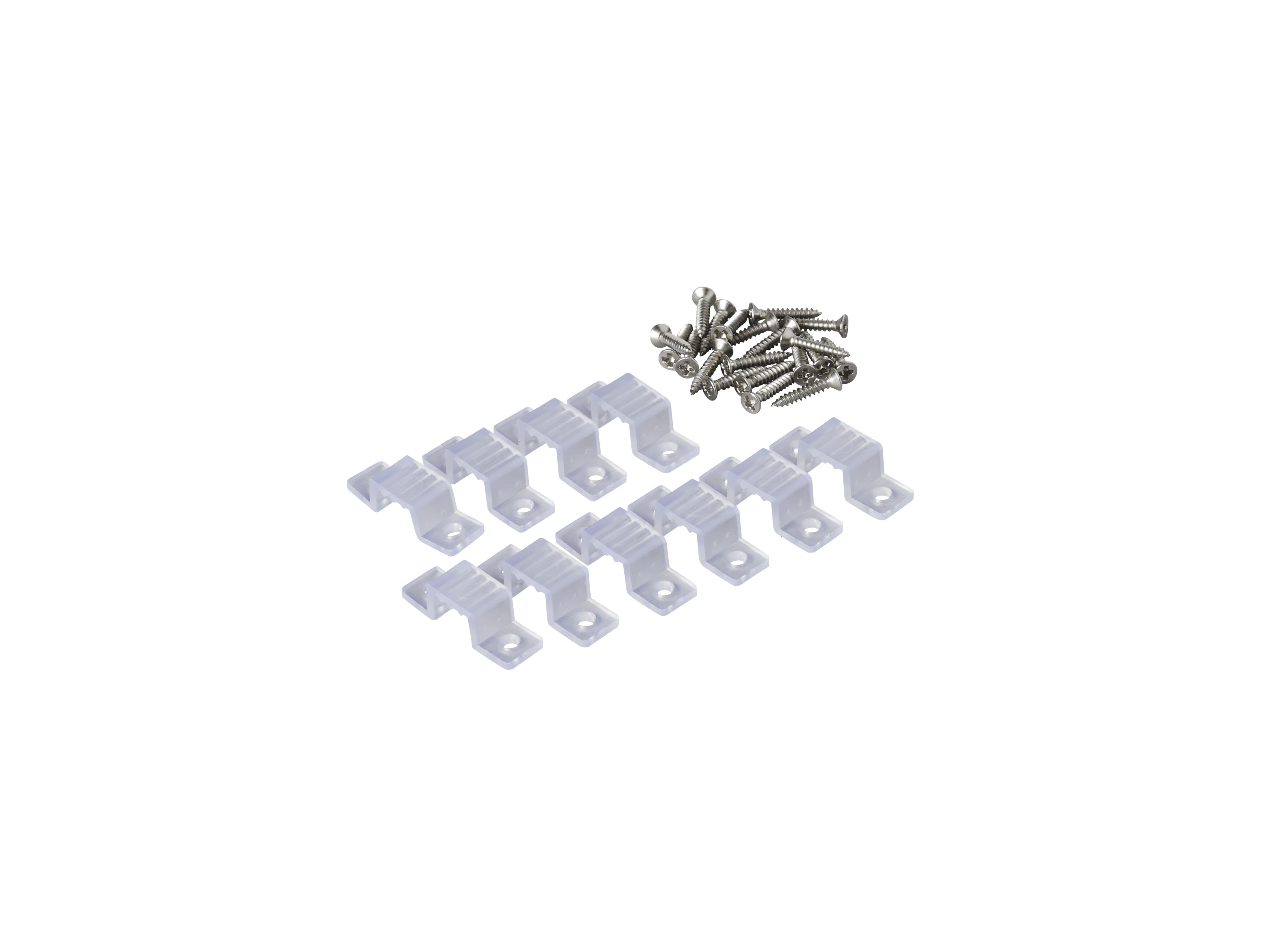 Hide-a-Lite CLIPS STRIP 24V IP67 LMH 10MM Clips till LED-strip Clips till Low,Medium & High