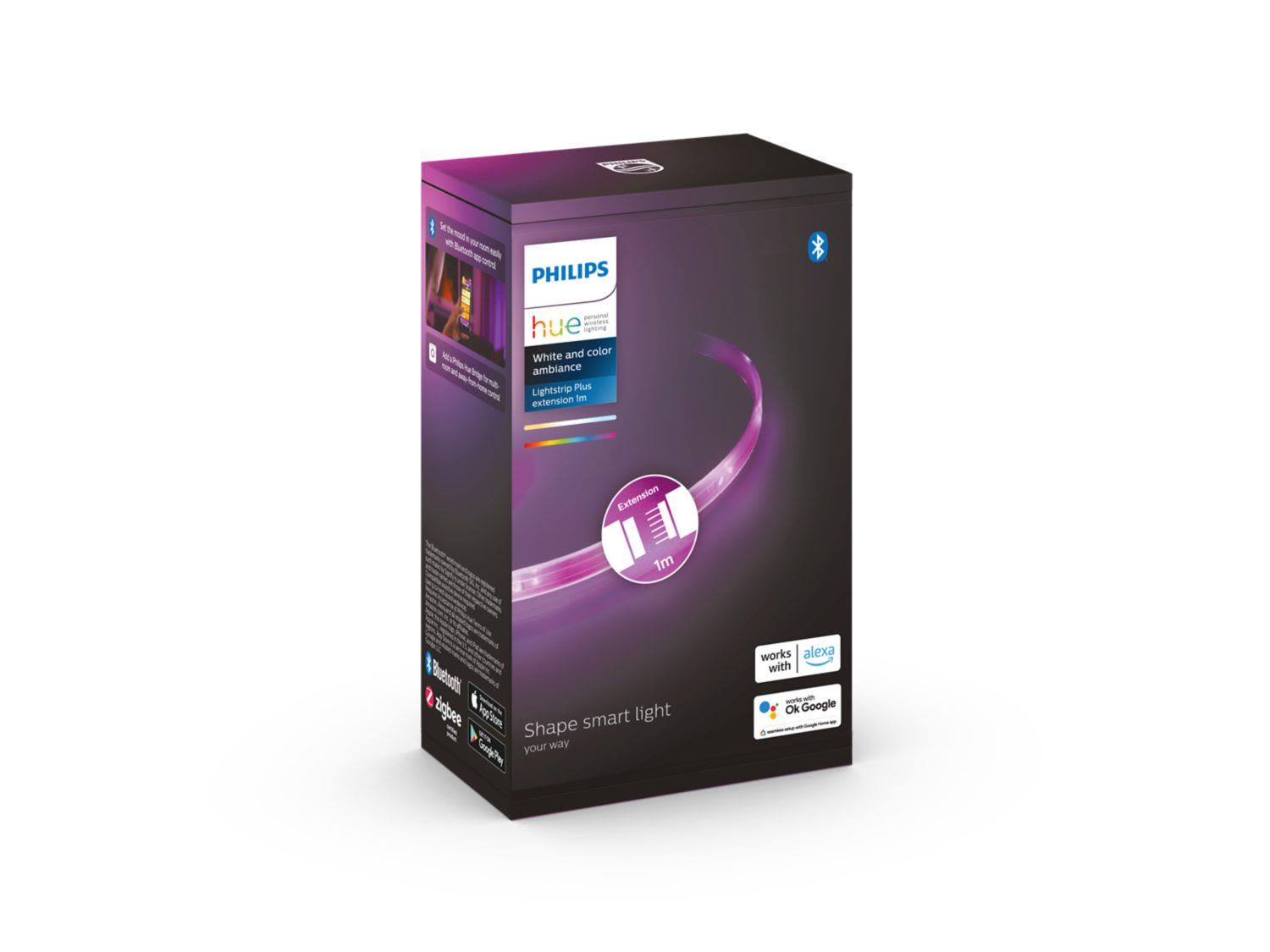 Philips Hue Lightstrip Plus - Forlengelse - lyssløyfe