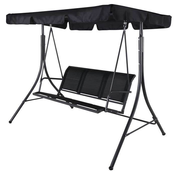 Venture Home Montreal 1017-408 Hammock svart, 3-sitsig