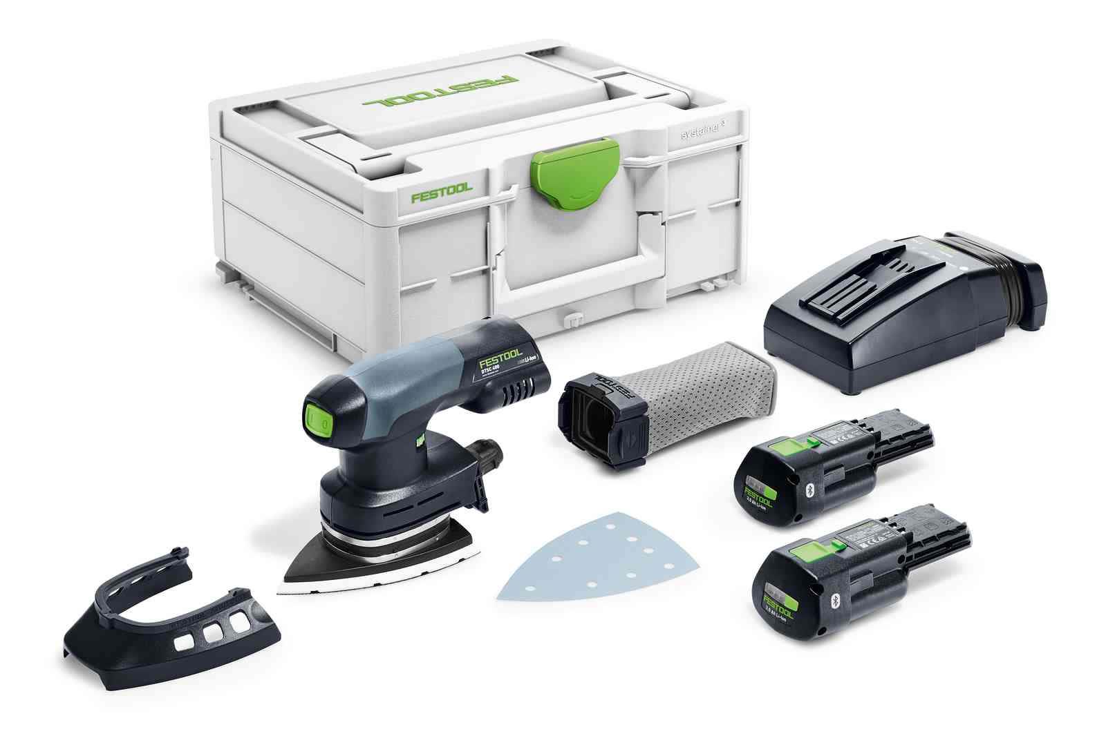 Festool DTSC 400 3,0 I-Plus Deltaslip med batteri och laddare