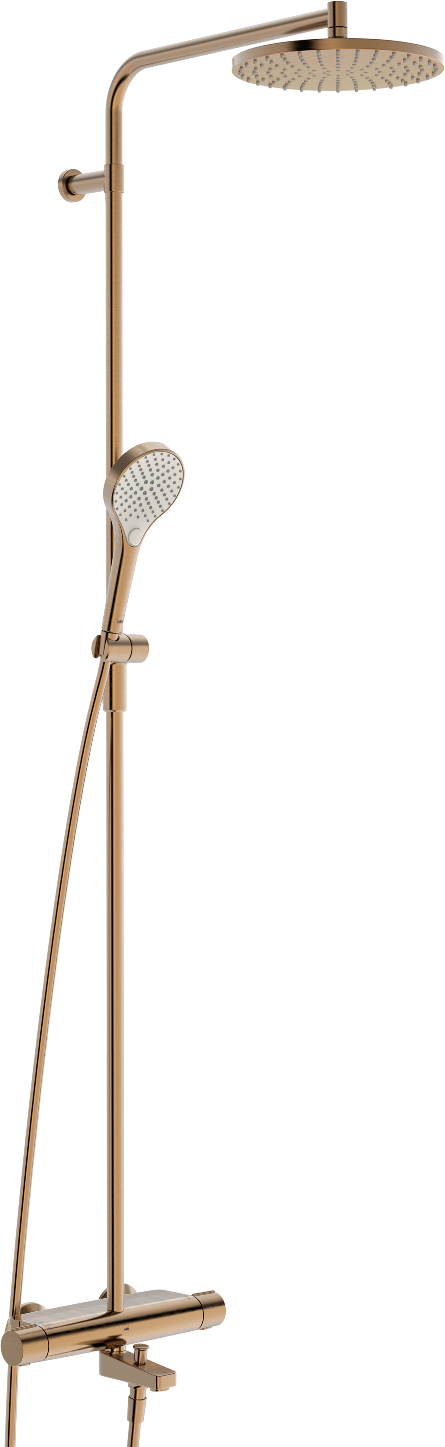 Oras Optima Style 7193N-81 Takduschset 150 c/c Borstad brons